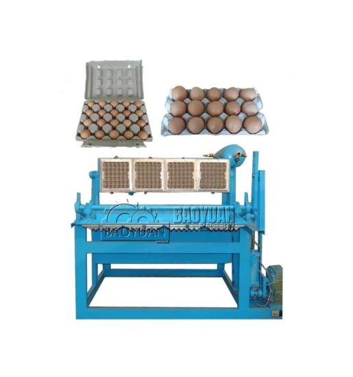 Paper Carton Recycling Small Business Egg Tray Making Machine Manufacturer