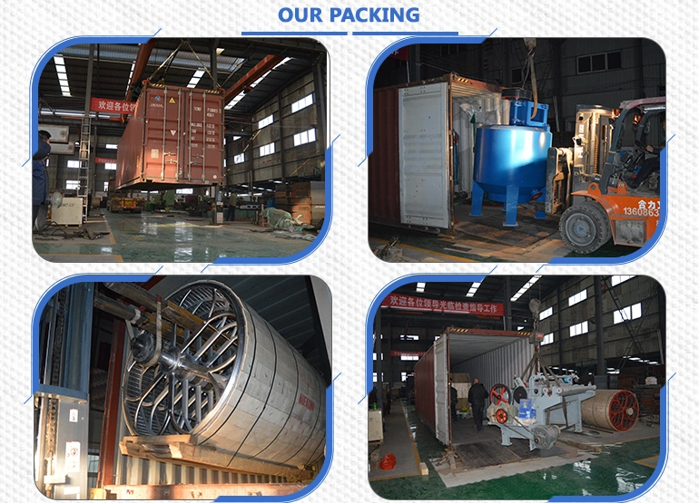 Qinyang Manufacture Cast Iron Chip Dryer Cylinder Mould for Paper Machine